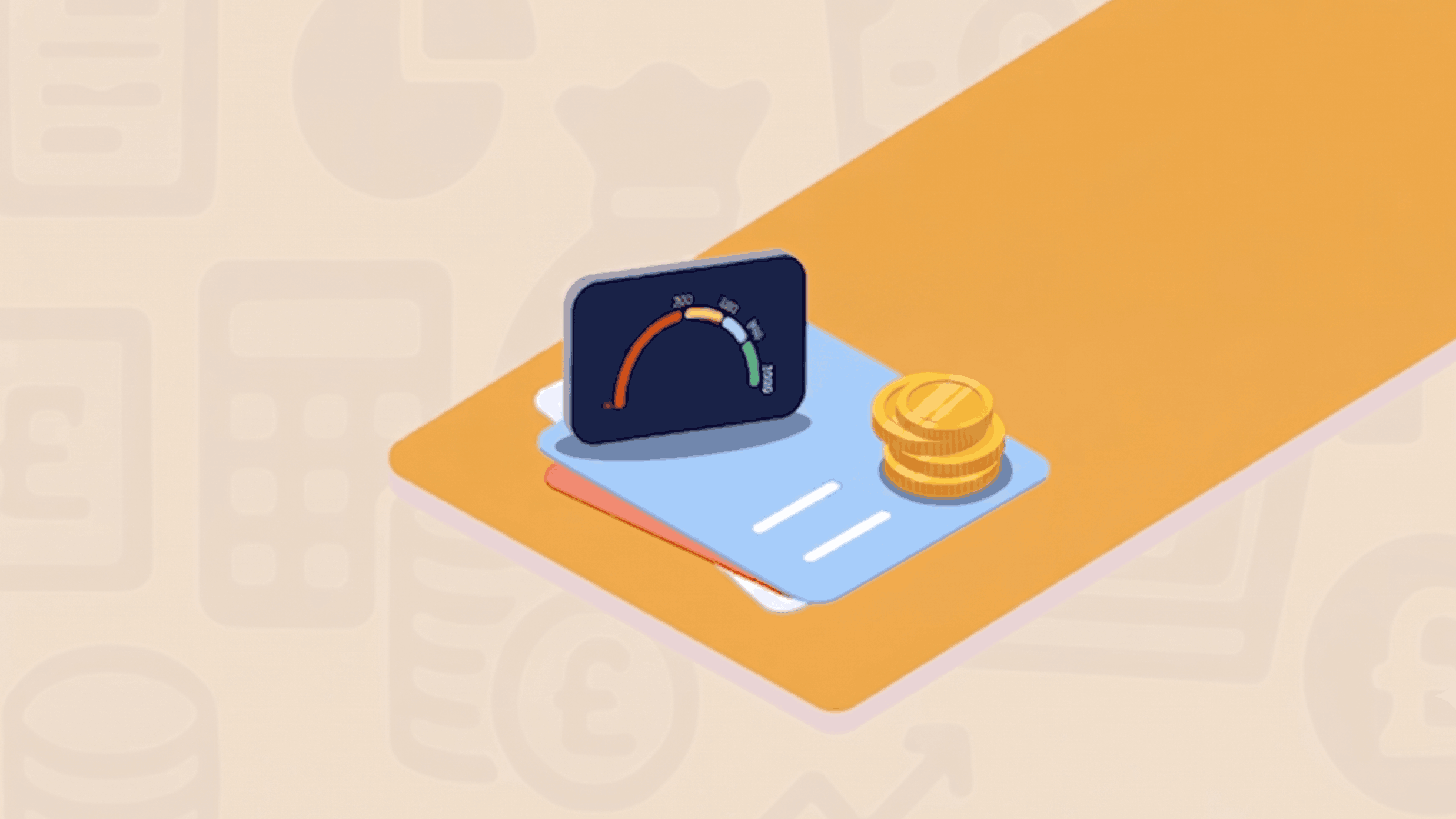 Universal credit and credit score dial