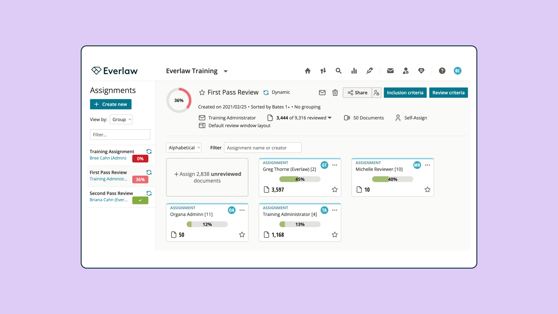 Workflow Image: Assignment Overview