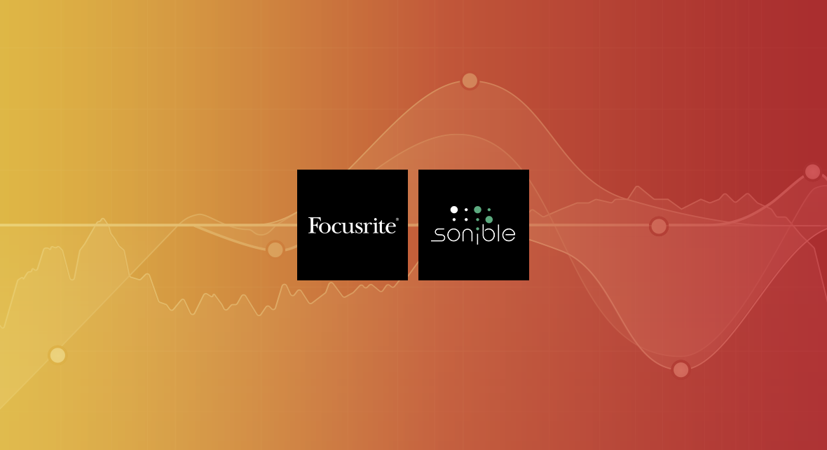 Focusrite x Sonible header image