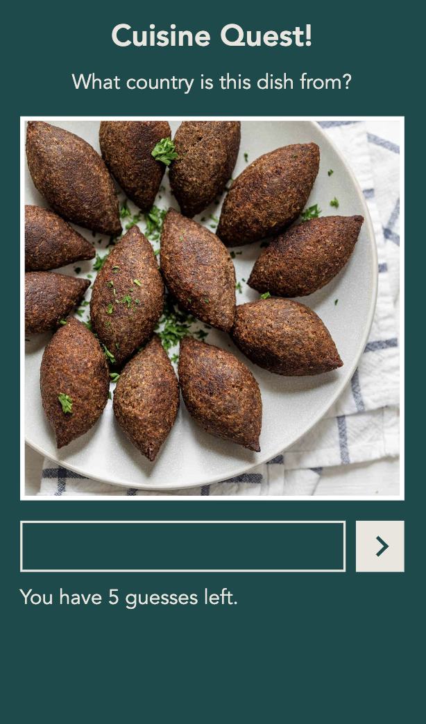 Cuisine Quest