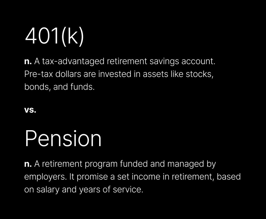 Pension vs. 401(k) 1
