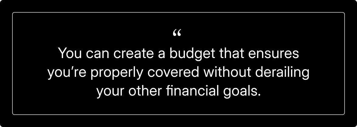 Quote Budgeting for insurance