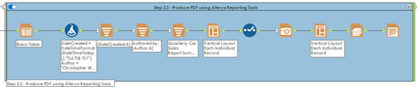 Alteryx – Reporting Tools