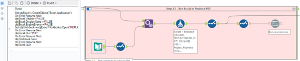 Alteryx Overview – PDF Macro VBA Run Script