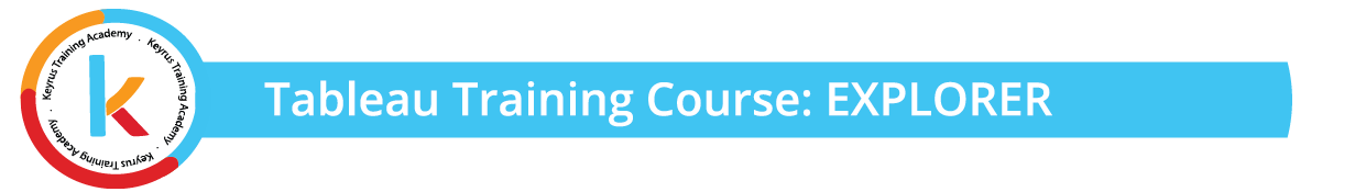 Tableau training courses: EXPLORER banner