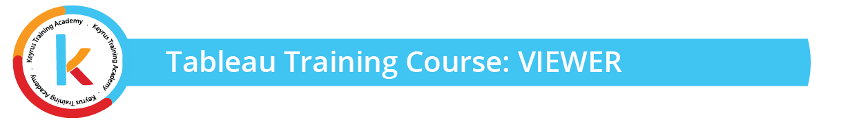 Tableau training course: VIEWER banner