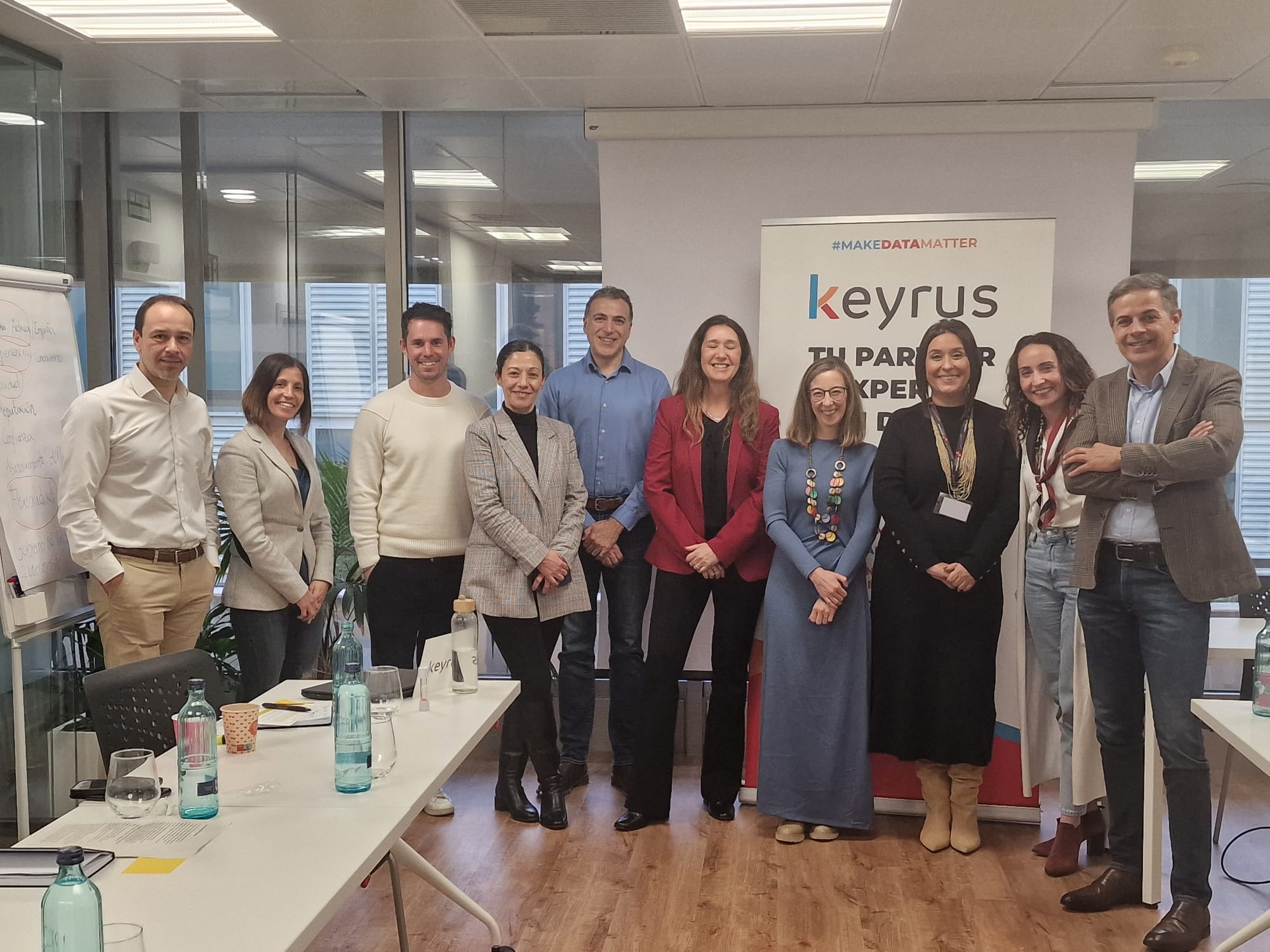 Profesionales de diferentes sectores se dan cita en el Data Breakfast de Keyrus para debatir sobre IA, Data y talento. 