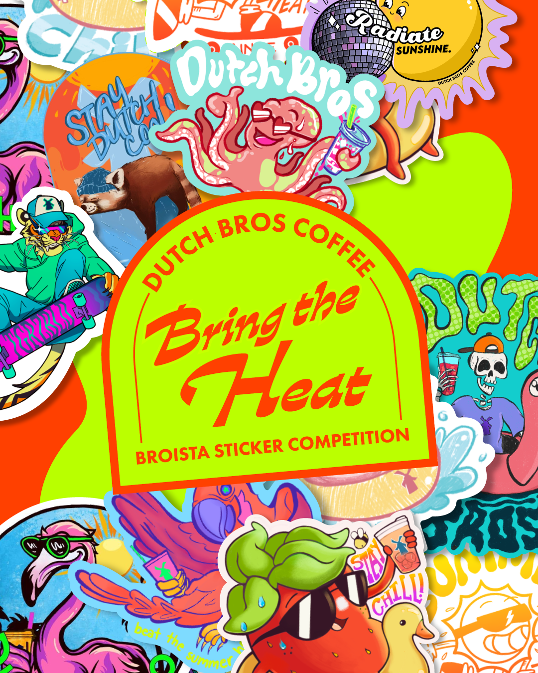 Broista Sticker Competition Top 10 Finalists!