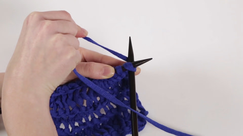 How To Wrap Knit 1 - Step 4