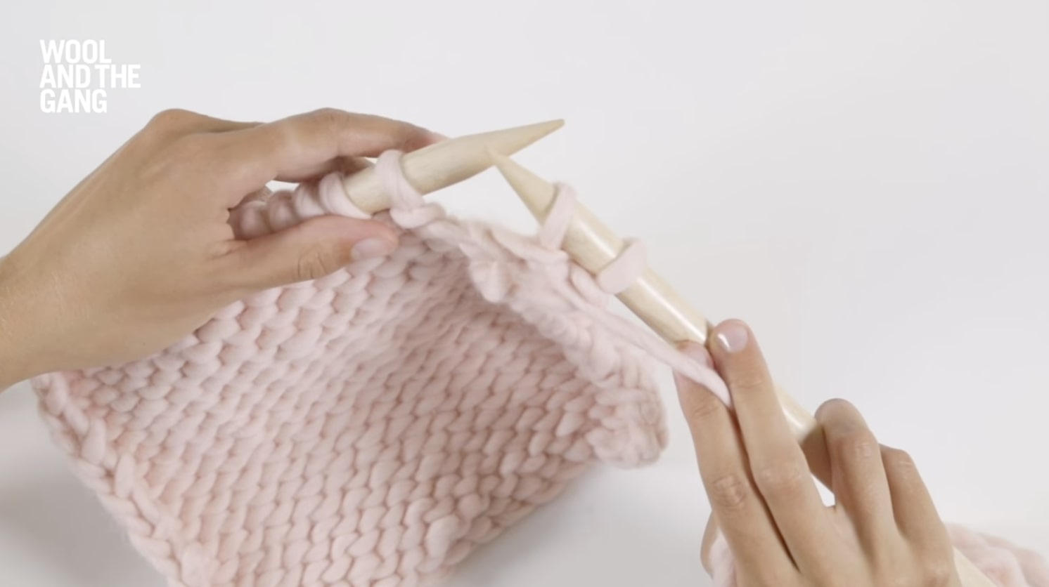 How To: Knit Purl Stitch - Step 6