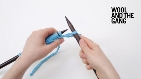 How To: Knit Fishnet Stitch - Step 1