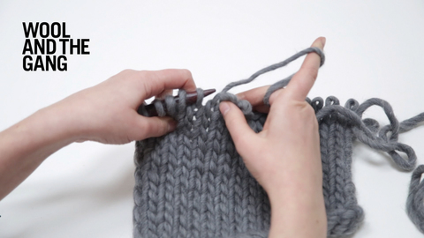 How To: Unravel Your Knitting - Step 5