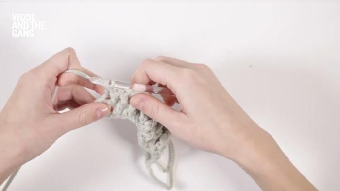 How To Crochet Basketweave Stitch - Step 8