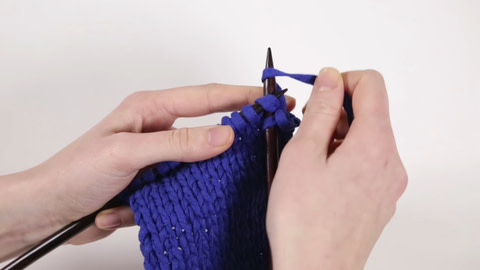 How To Knit SL1, K2TOG, PSSO Decrease - Step 2