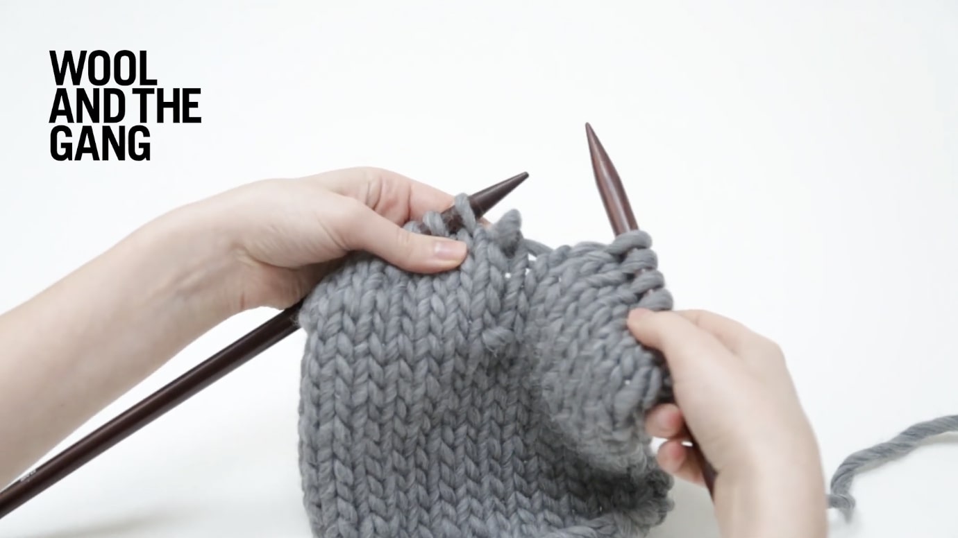 How To: Fix A Knitting Mistake By Dropping Down - Step 3