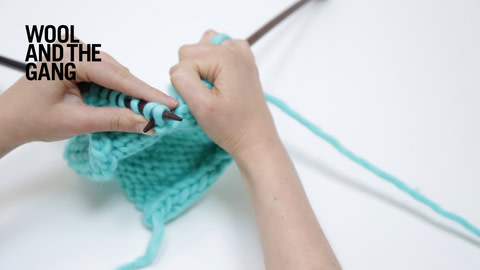 How To: Make A Right Leaning Purl Decrease - Step 2