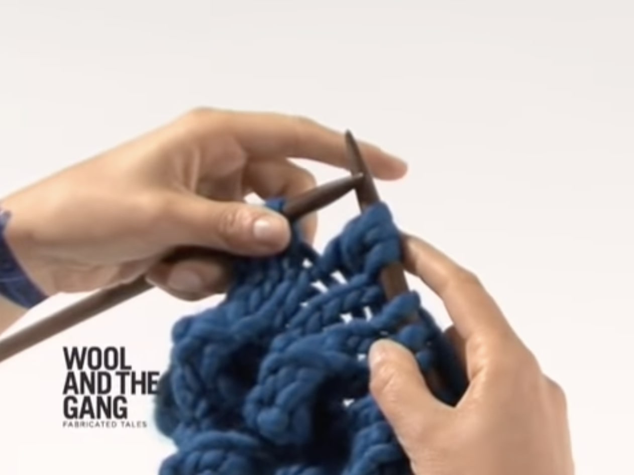 How To: Knit Bobble Stitch - Step 2