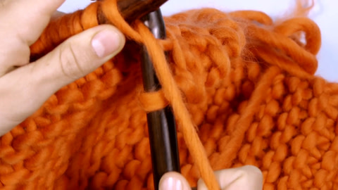 How To: Knit a Scarf - Step 12