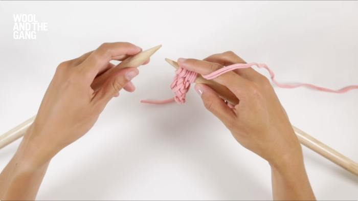 How To Knit An I-Cord (with straight needles) - Step 8