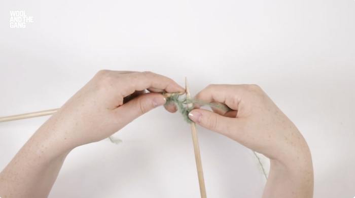 How To Knit Chevron Lace Stitch - Step 5