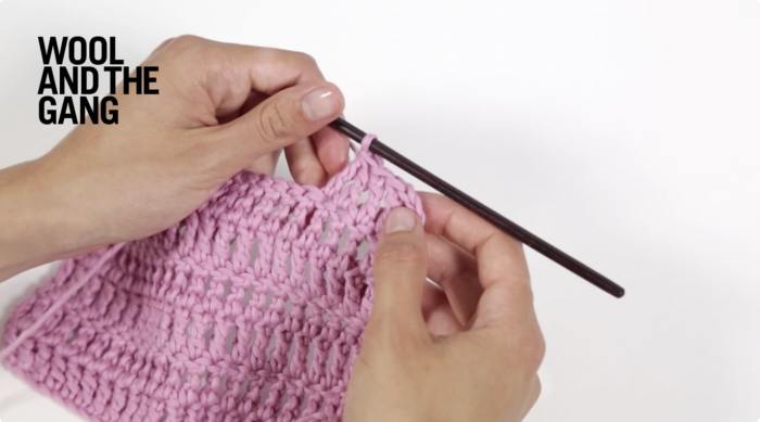 How to crochet: A treble crochet decrease - Step 9