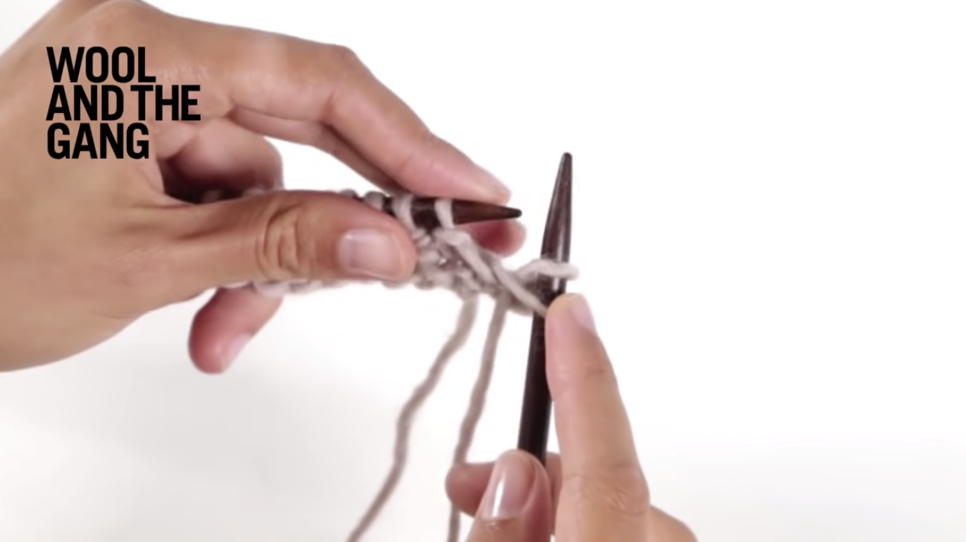 How To: Knit Hexagon Stitch - Step 14