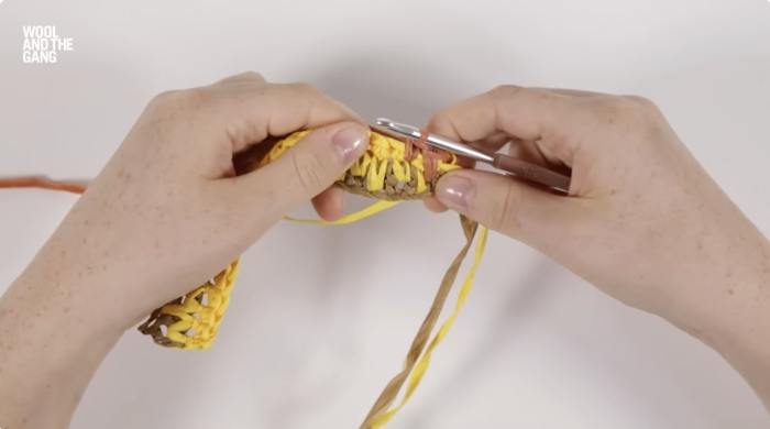 How To: Crochet Single Crochet Spike Stitch - Step 8