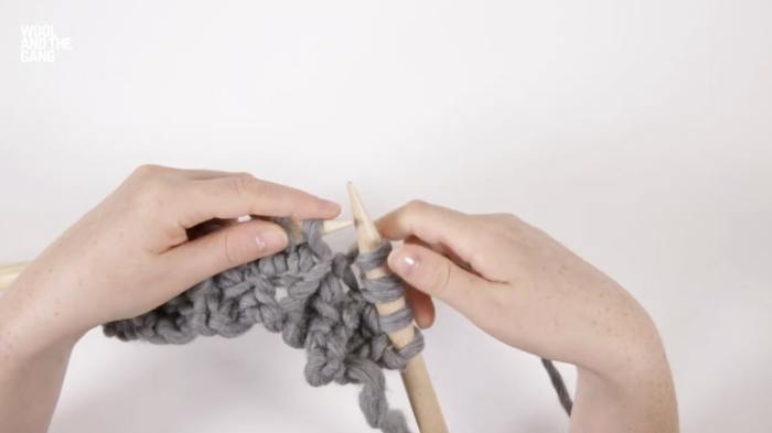 How To Knit Trinity Stitch - Step 10