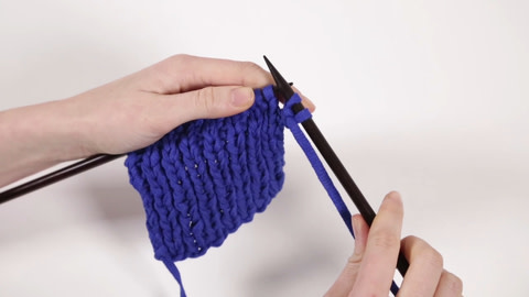 How To: Increase Into The Next Stitch in Knitting - Step 6