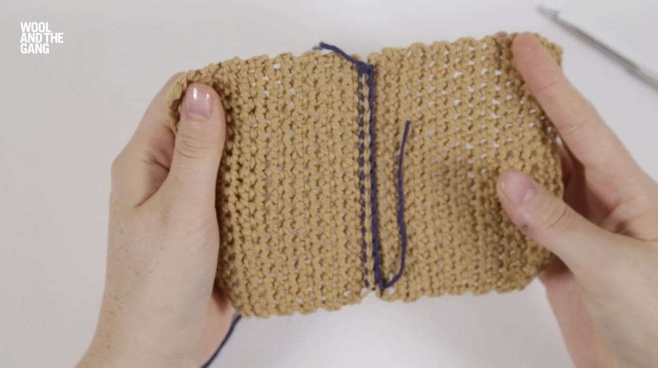 How To: Crochet Slip Stitch Seam - Step 6