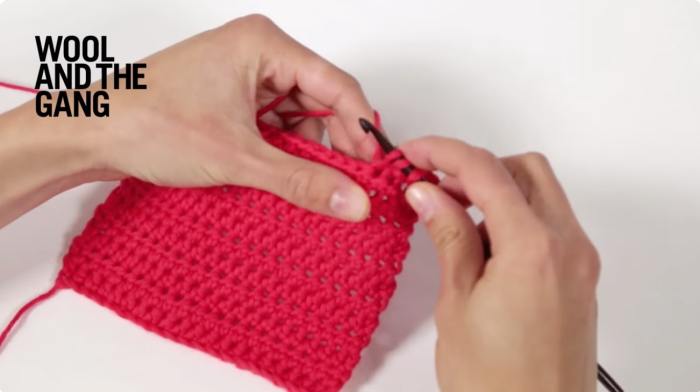 How to: Decrease in Half Double crochet - Step 3