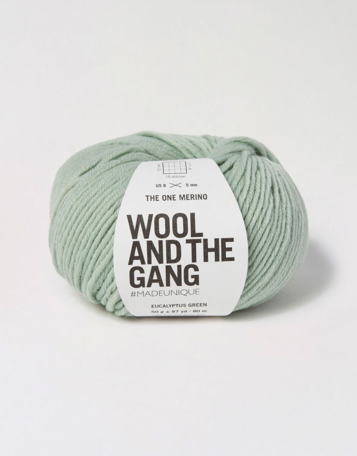 The One Merino Yarn - Eucalyptus Green