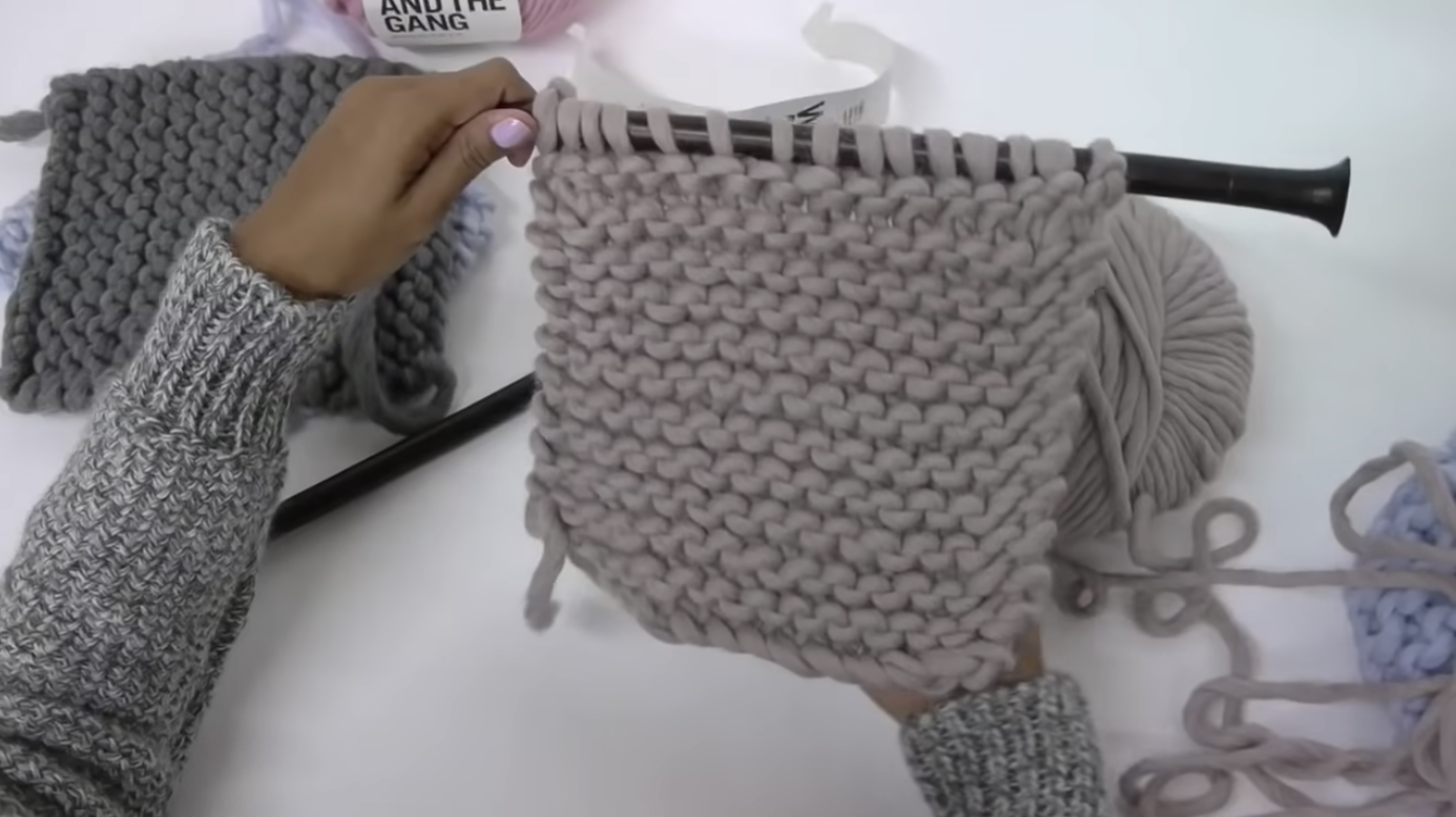 How To: Knit a Blanket - Step 6