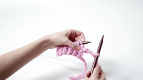 How To Knit Half-Twisted Rib - Step 5
