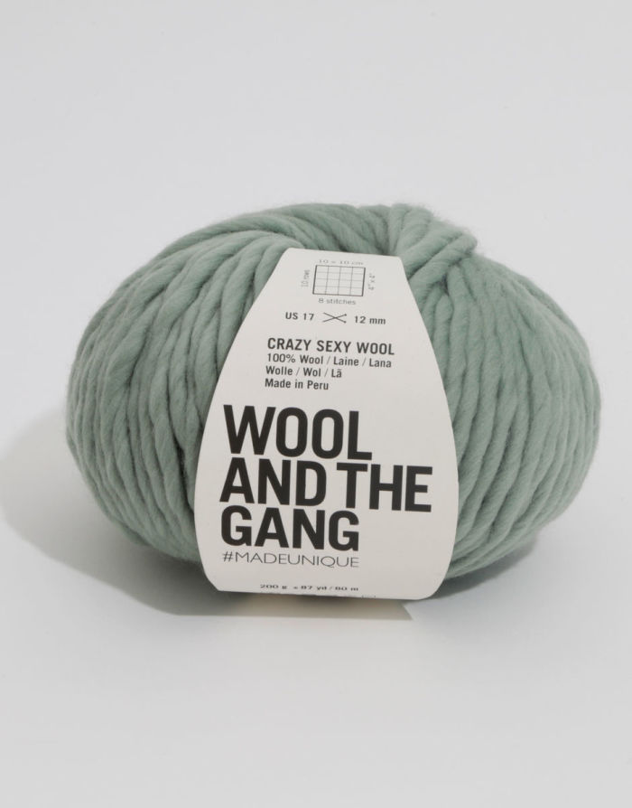 Crazy Sexy Wool - Eucalyptus Green