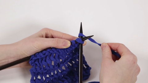 How To Wrap Knit 1 - Step 5