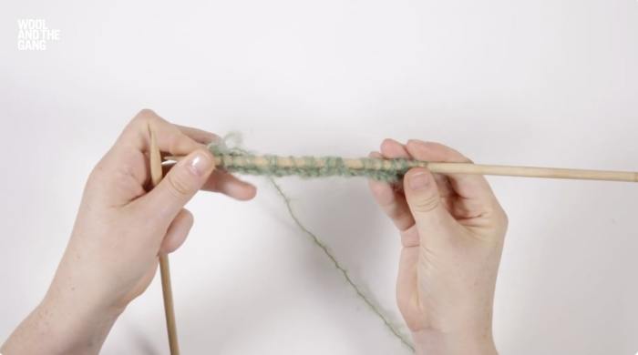 How To Knit Chevron Lace Stitch - Step 8
