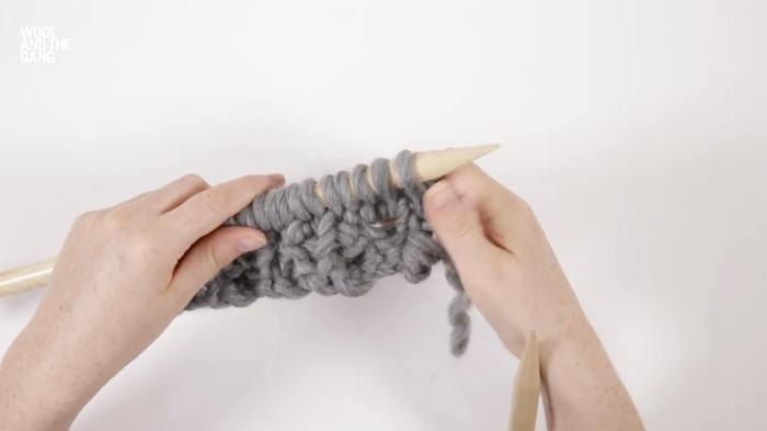 How To Knit Trinity Stitch - Step 7