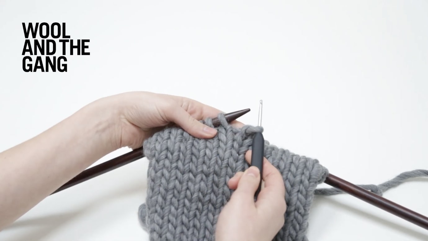 How To: Fix A Knitting Mistake By Dropping Down - Step 7
