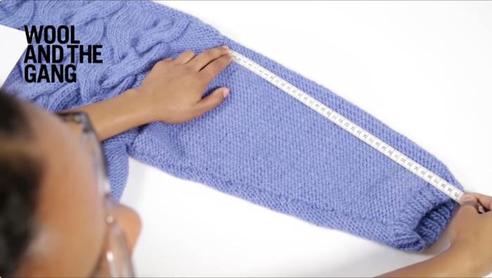 How to Measure Your Knitting - Step 9