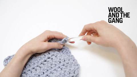 How to Crochet Slip Stitch - Step 3
