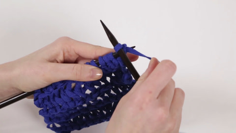 How To Wrap Knit 1 - Step 6