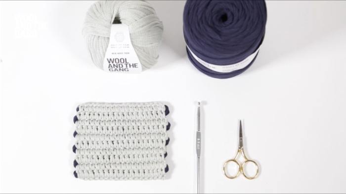 How To Crochet A Single Crochet Casing Stitch - Step 1