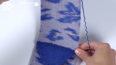 How to Knit The Toe Of A Sock - Step 1