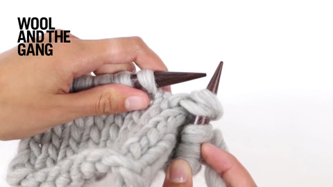 How to: knit a central decrease - Step 3