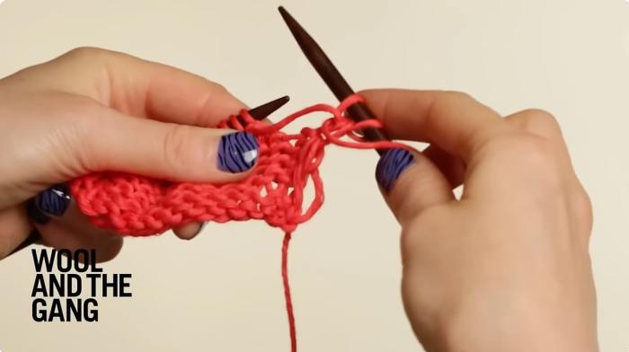 How To: Knit A Holey Stitch - Step 5