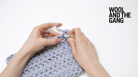 How to Crochet Slip Stitch - Step 2