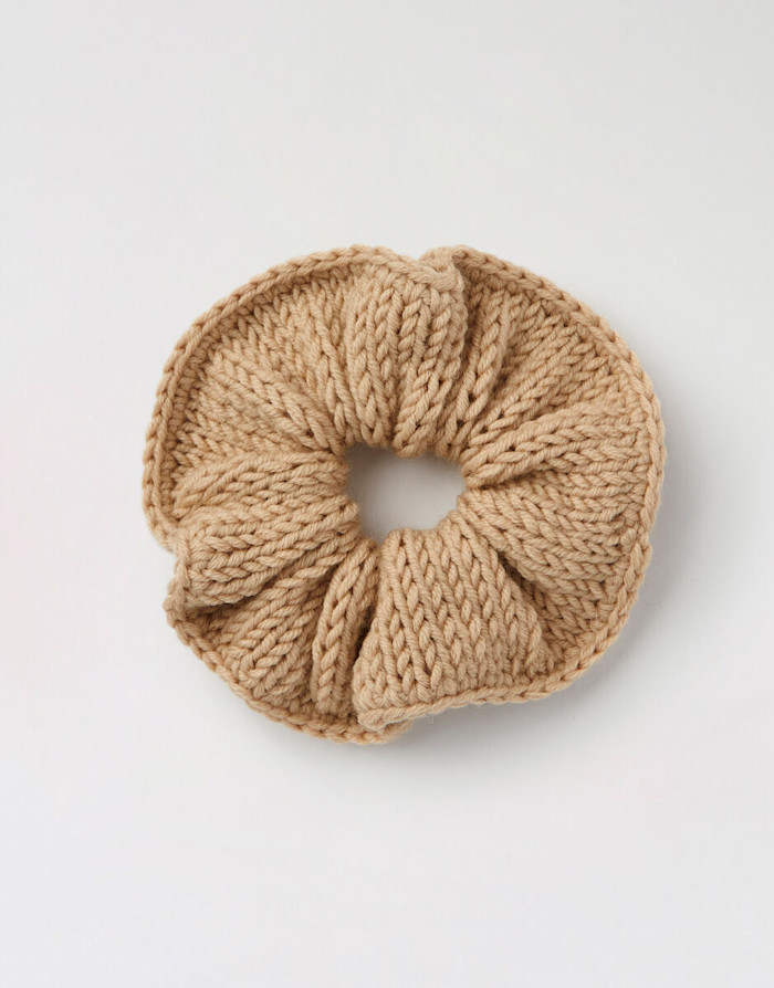 TOM Scrunchie TOM Beige 01