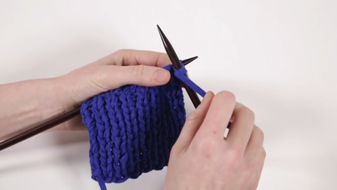 How To: Increase Into The Next Stitch in Knitting - Step 3