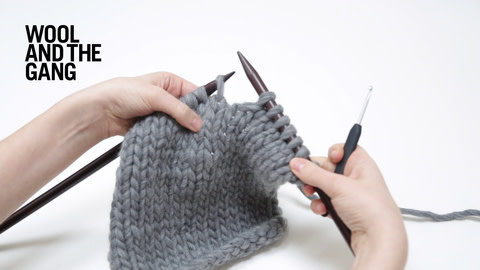 How To: Fix Having Too Many Knitting Stitches - Step 7